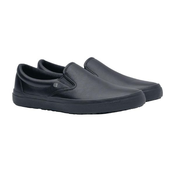 Shoes For Crews Merlin Slip-On Shoes Black Size 38