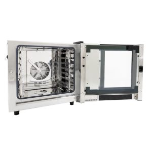 Buffalo Freestanding Smart Touchscreen Combi Oven 7 x GN 1/1 with Installation Kit