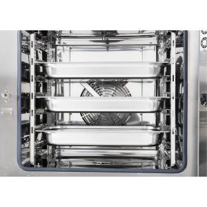 Buffalo Freestanding Smart Touchscreen Combi Oven 7 x GN 1/1 with Installation Kit