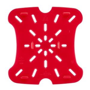 Cambro FreshPro Red Drain Shelf 195x195mm