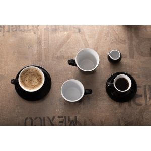 Olympia Cafe Aroma Mug Black – 230ml (Pack of 6)