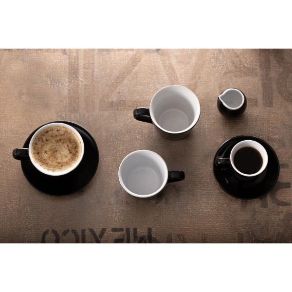 Olympia Cafe Aroma Mug Black – 230ml (Pack of 6)