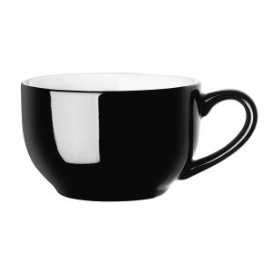 Olympia Cafe Coffee Cup Black – 230ml 8fl oz (Pack of 12)