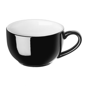 Olympia Cafe Coffee Cup Black – 230ml 8fl oz (Pack of 12)