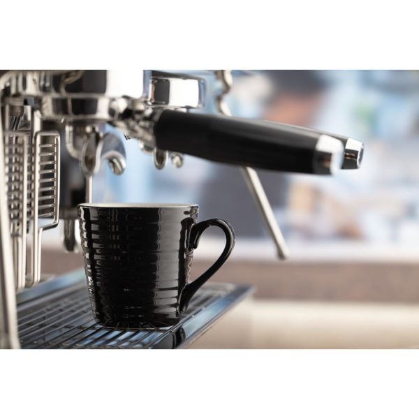 Olympia Cafe Aroma Mug Black – 230ml (Pack of 6)