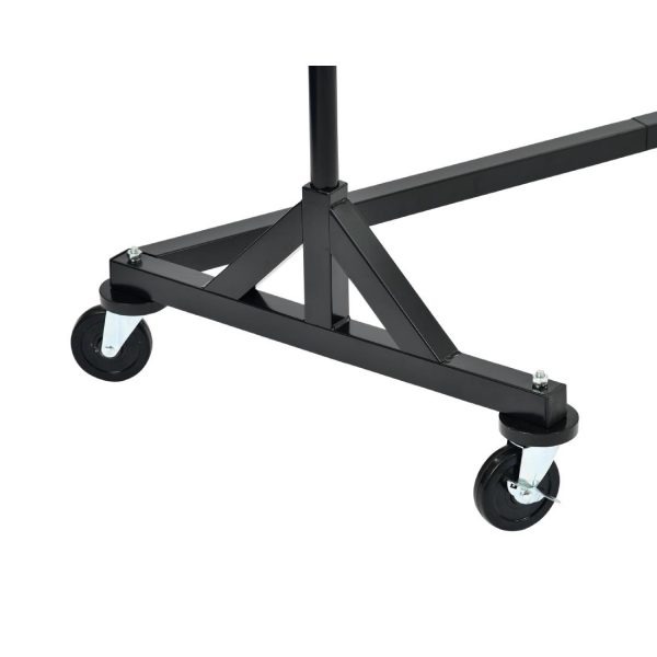 Black Garment Rail
