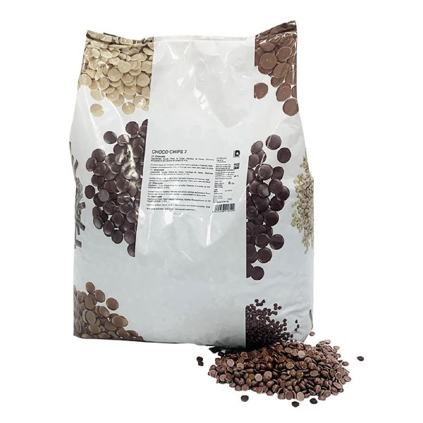 JM Posner Milk Chocolate Chips (2x6kg)