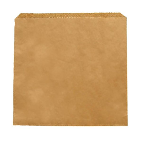 Vegware Compostable Paper Sandwich Bags Kraft – 7×7″ (Pack of 1000)
