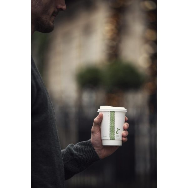 Vegware Hot Cup White Double Wall 8oz 79-Series (Pack of 500)