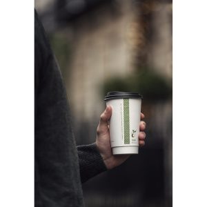 Vegware Hot Cup White Double Wall 16oz 89-Series (Pack of 400)