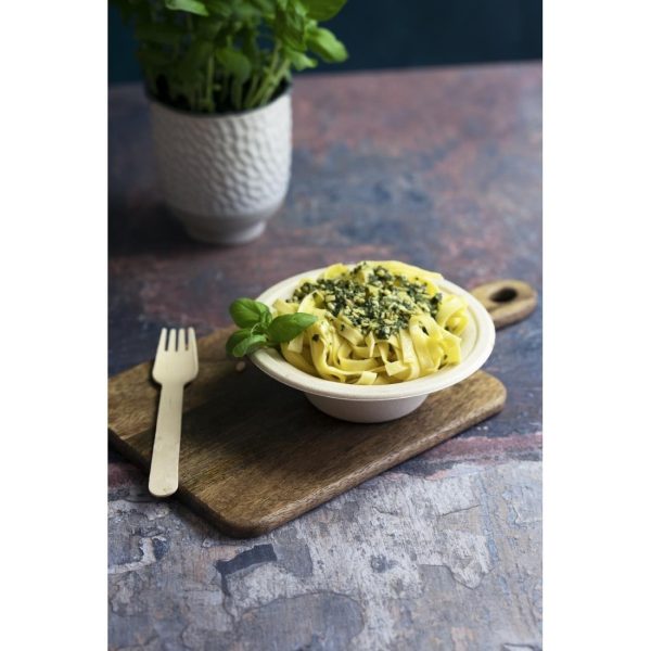 Vegware Compostable Nourish Moulded Fibre Bowl Natural 12oz/340ml (Pack of 500)