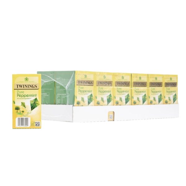 Twinings Pure Peppermint Enveloped Tea Bags (Pack of 240)