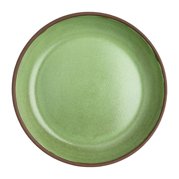Maham Studio Spice Cardamon Deep Plates 160x30mm (Pack of 12)