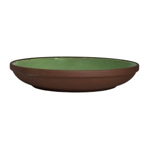 Maham Studio Spice Cardamon Deep Plates 220mmx40mm (Pack of 12)