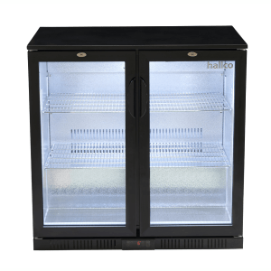 Hallco HC2BK Undercounter Bottle Cooler