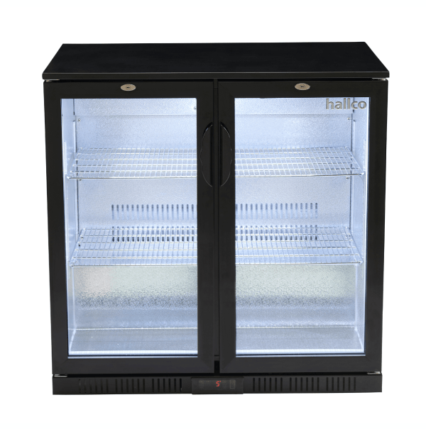 Hallco HC2BK Undercounter Bottle Cooler