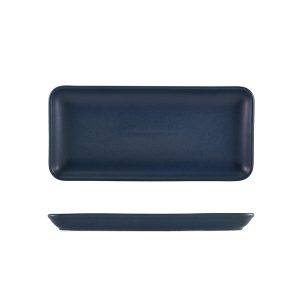 Terra Stoneware Antigo Denim Narrow Rectangular Platter 27 x 12.5cm QTY:6