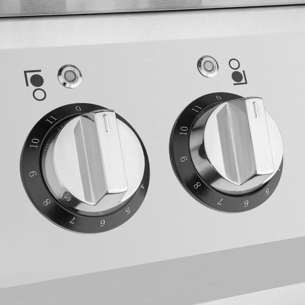 Buffalo Freestanding Double Zone Induction Hob 2 x 3.5kW Single Phase