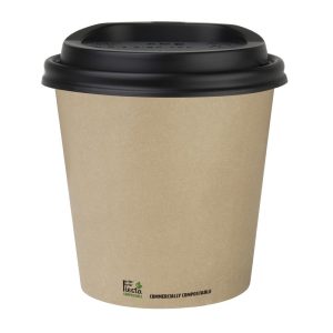 Fiesta Compostable Espresso Cups Single Wall 113ml (Pack of 50)