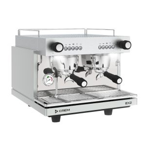 Crem EX2 2 Group Compact Traditional Espresso Machine Light Grey