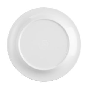 Olympia Kristallon Gala Melamine Plates Blue Rim 240mm (Pack of 6)