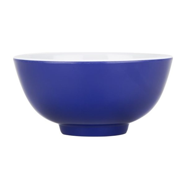 Olympia Kristallon Gala Melamine Bowls Blue 125mm (Pack of 6)