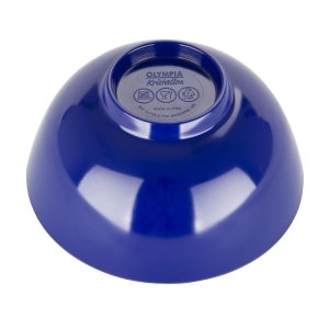 Olympia Kristallon Gala Melamine Bowls Blue 125mm (Pack of 6)