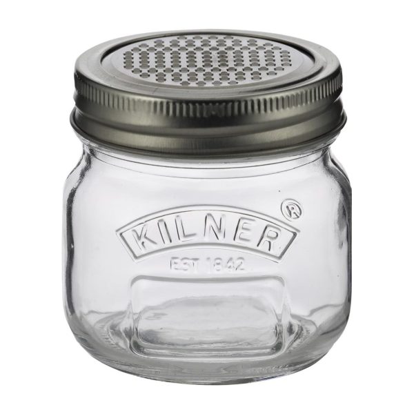 Kilner Storage Jar & Fine Grater Lid 250ml