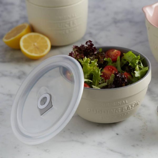 Mason Cash Innovative Kitchen Pudding Basin With Lid 900ml