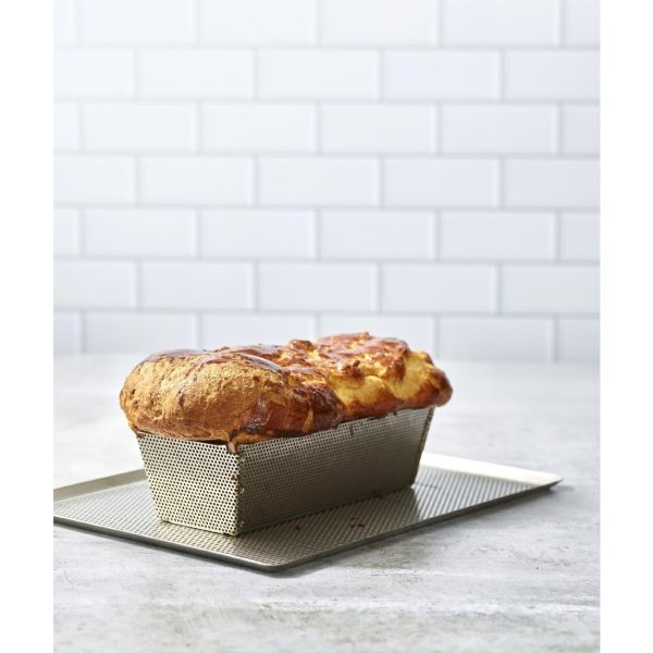 De Buyer Perforated Flat Aluminium Baking Tray 300x200mm