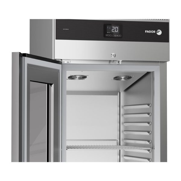 Fagor Advance Gastronorm Upright Cabinet Display Fridge 1 Door AUP-11G GD
