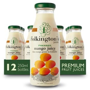 Folkington’s Juices Mango Glass Bottle 250ml (Pack of 12)