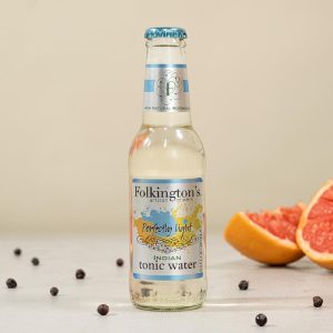 Folkington’s Indian Light Tonic Water Glass Bottle 200ml (Pack of 24)
