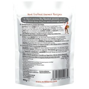 Mr Filbert’s Dry Roasted Peanuts 40g (Pack of 20)