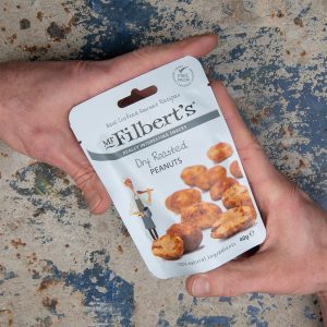 Mr Filbert’s Dry Roasted Peanuts 40g (Pack of 20)