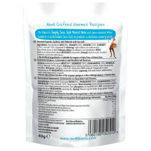 Mr Filbert’s Simply Sea Salt Mixed Nuts 40g (Pack of 20)