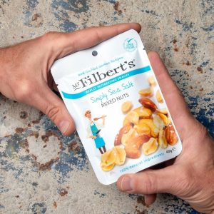 Mr Filbert’s Simply Sea Salt Mixed Nuts 40g (Pack of 20)