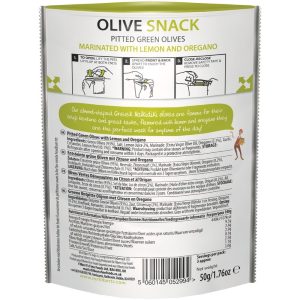 Mr Filbert’s Green Olives Lemon & Oregano 50g (Pack of 12)