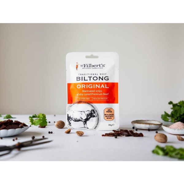 Mr Filbert’s Original Biltong 30g (Pack of 20)