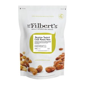 Mr Filbert’s Loose Serve Catering Bag Mexican Sweet Chilli Nuts 2.8kg