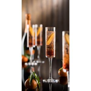 Utopia Lucent Level Champagne Glasses 165ml (Pack of 6)