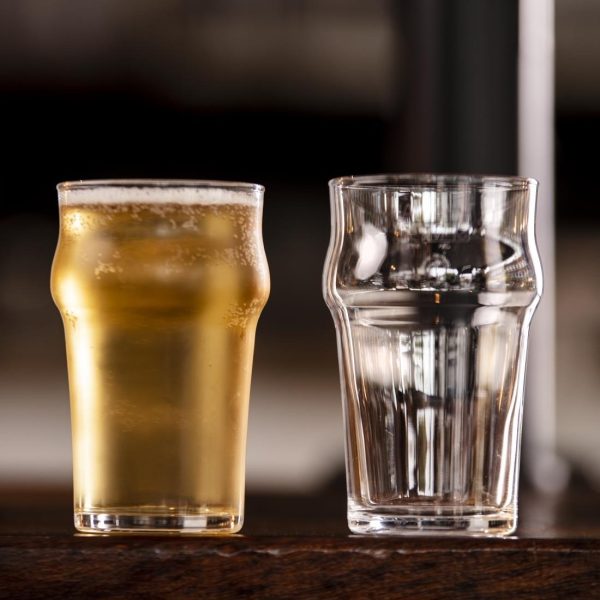 Arcoroc Nonic Beer Glasses 295ml CE Marked (Pack of 24)