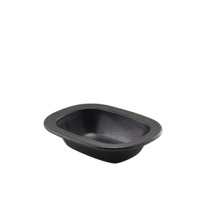 Black Vintage Steel Pie Dish QTY : 12