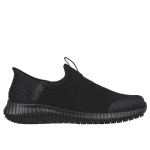 Skechers Mens Cessnock Slip Ins Black Size 42
