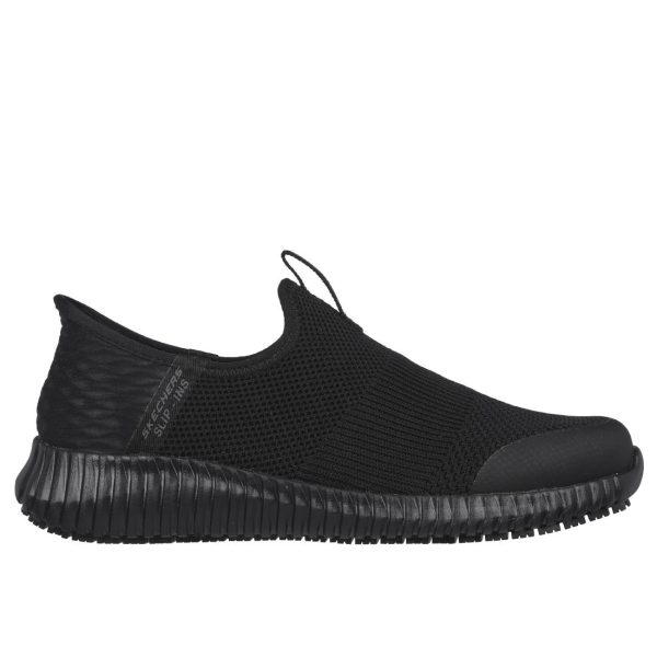 Skechers Mens Cessnock Slip Ins Black Size 42