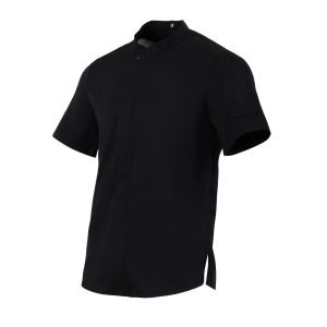 Southside Harlem Short Sleeve Chef Jacket Black Size L