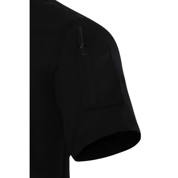 Southside Harlem Short Sleeve Chef Jacket Black Size L