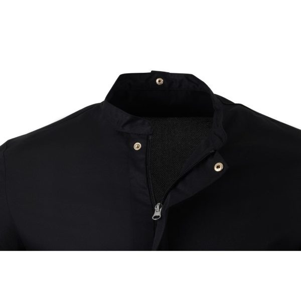 Southside Harlem Short Sleeve Chef Jacket Black Size L