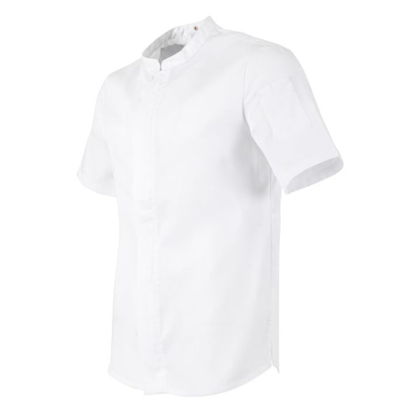 Southside Harlem Chefs Jacket White Short Sleeve Mesh Size L