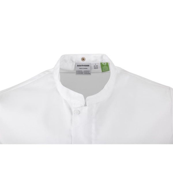 Southside Harlem Chefs Jacket White Short Sleeve Mesh Size L